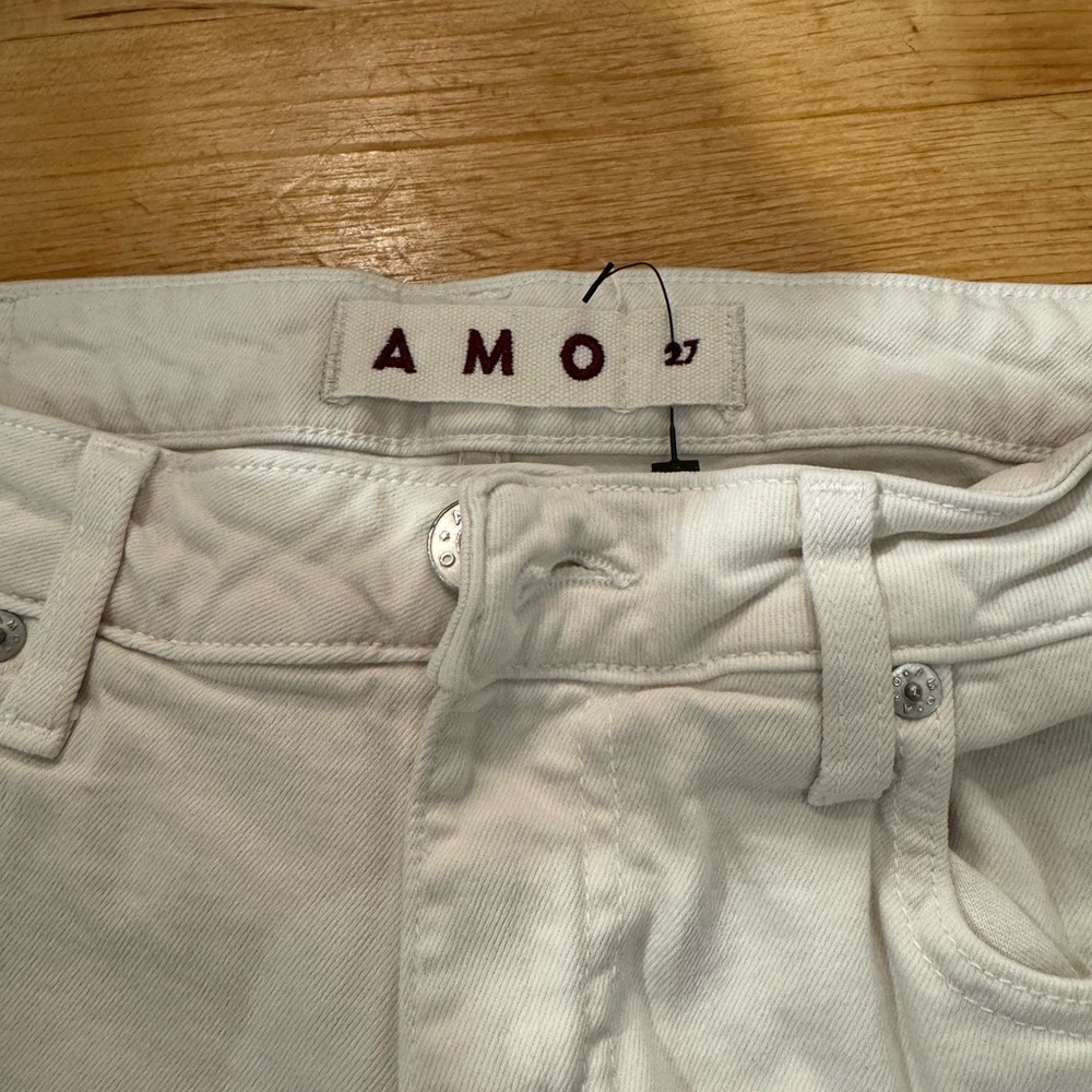 AMO White Jeans